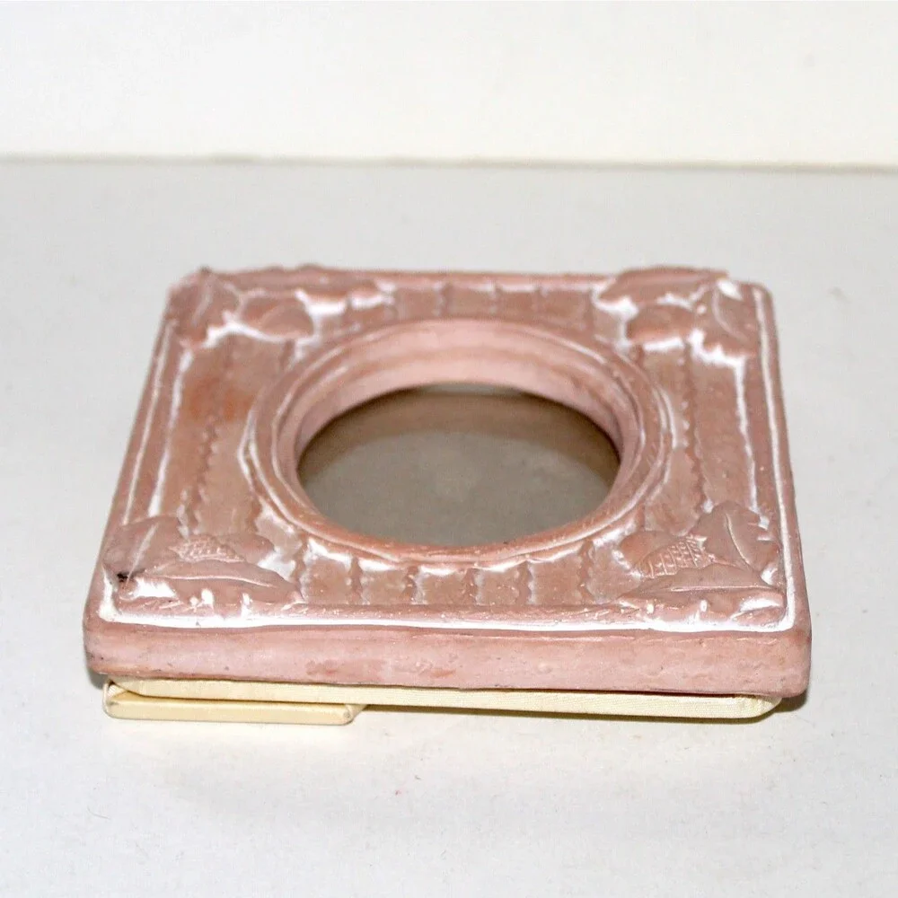 Cathy Gamble Photo Frame Meadow Crest 1983 Terracotta Clay acorn country house